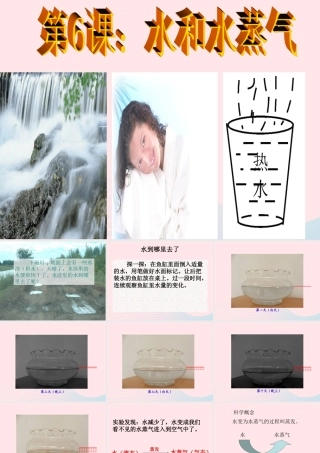 三年级科学下册 温度与水的变化 6水和水蒸气课件 教科版-教科版小学三年级下册自然科学课件