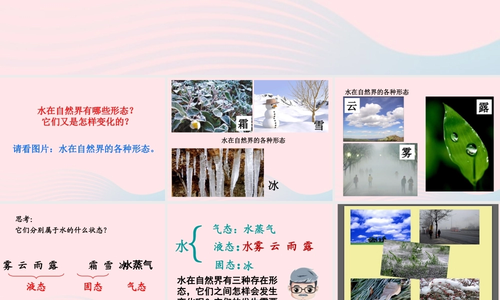 三年级科学下册 温度与水的变化 7 水的三态变化课件2 教科版-教科版小学三年级下册自然科学课件