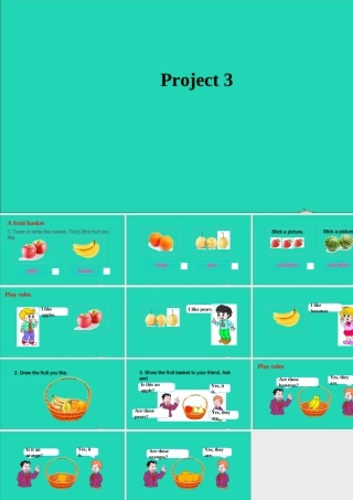 三年级英语上册 Module 3 Places and activities（Project 3）课件 沪教牛津版（三起）-牛津版小学三年级上册英语课件