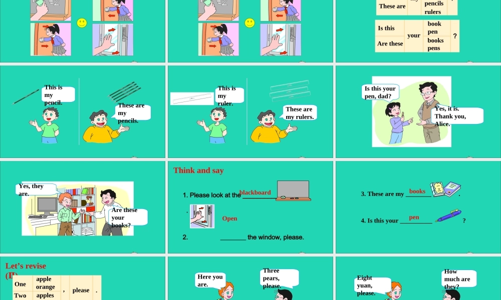 三年级英语上册 Module 3 Places and activities（Revision 3）课件 沪教牛津版（三起）-牛津版小学三年级上册英语课件
