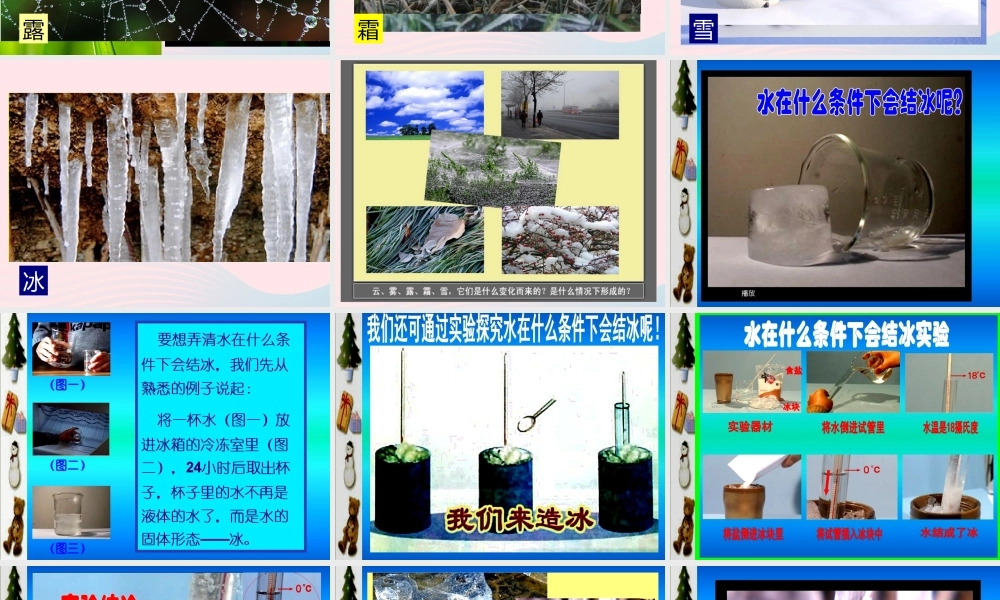 三年级科学下册 温度与水的变化 7水的三态变化课件1 教科版-教科版小学三年级下册自然科学课件