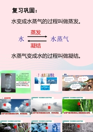 三年级科学下册 温度与水的变化 7水的三态变化课件2 教科版-教科版小学三年级下册自然科学课件