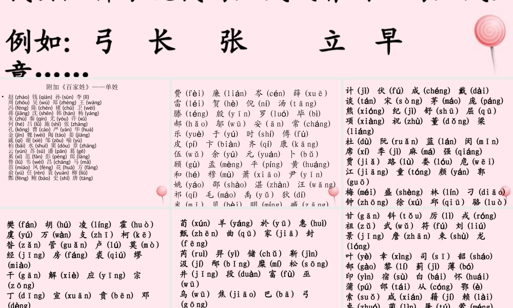 一年级语文下册《语文乐园四》课件 鄂教版-鄂教版小学一年级下册语文课件