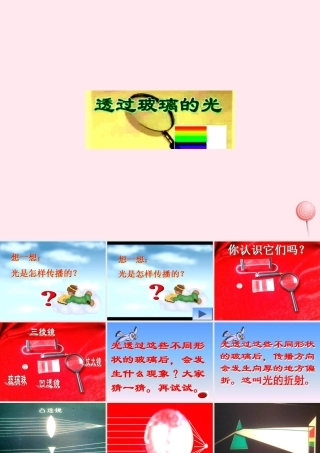 三年级科学下册 5.3《透过玻璃的光》课件4 湘教版-湘教版小学三年级下册自然科学课件