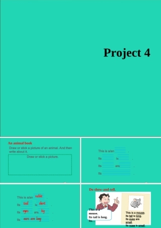 三年级英语上册 Module 4 The world around us（Project 4）课件 沪教牛津版（三起）-牛津版小学三年级上册英语课件