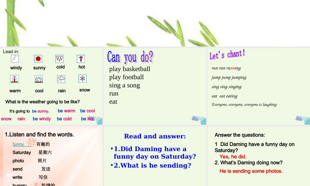 三年级英语上册 Module 4 Unit 1 I can jump far课件2 外研版（一起）-外研版小学三年级上册英语课件