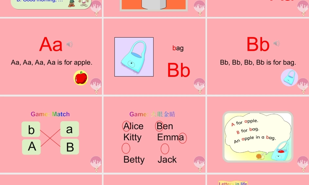 三年级英语上册 Unit 1 Hello（第3课时）课件 牛津上海版-牛津上海版小学三年级上册英语课件