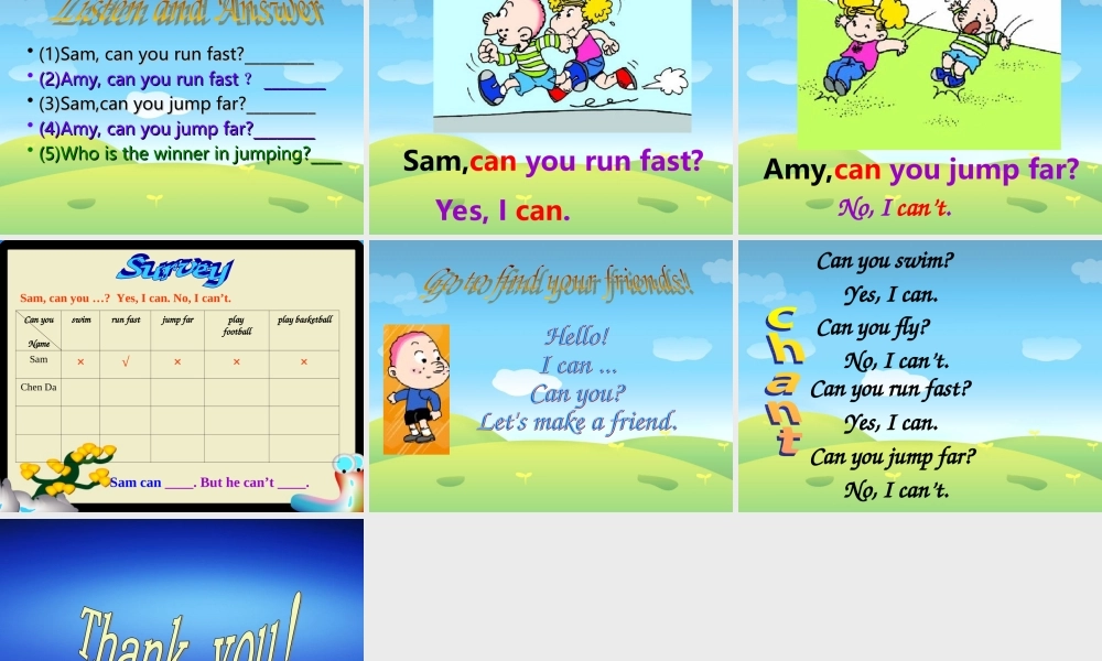 三年级英语上册 Module 4 Unit1(5)课件 外研版