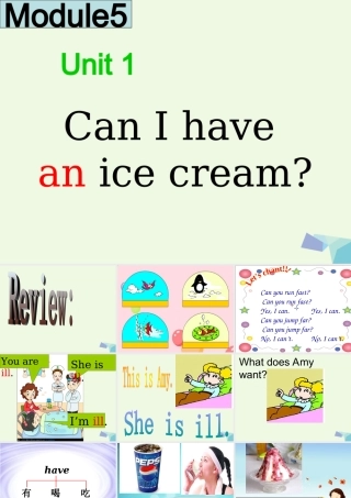 三年级英语上册 Module 5 Unit 1 Can I have an ice cream课件3 外研版（一起）-外研版小学三年级上册英语课件
