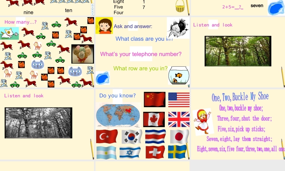 三年级英语上册 Module 5 Unit 1(9)课件 外研版