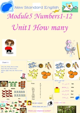 三年级英语上册 Module 5 Unit 1(9)课件 外研版