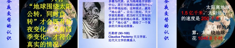 三年级科学下册 昼夜的形成课件 大象版