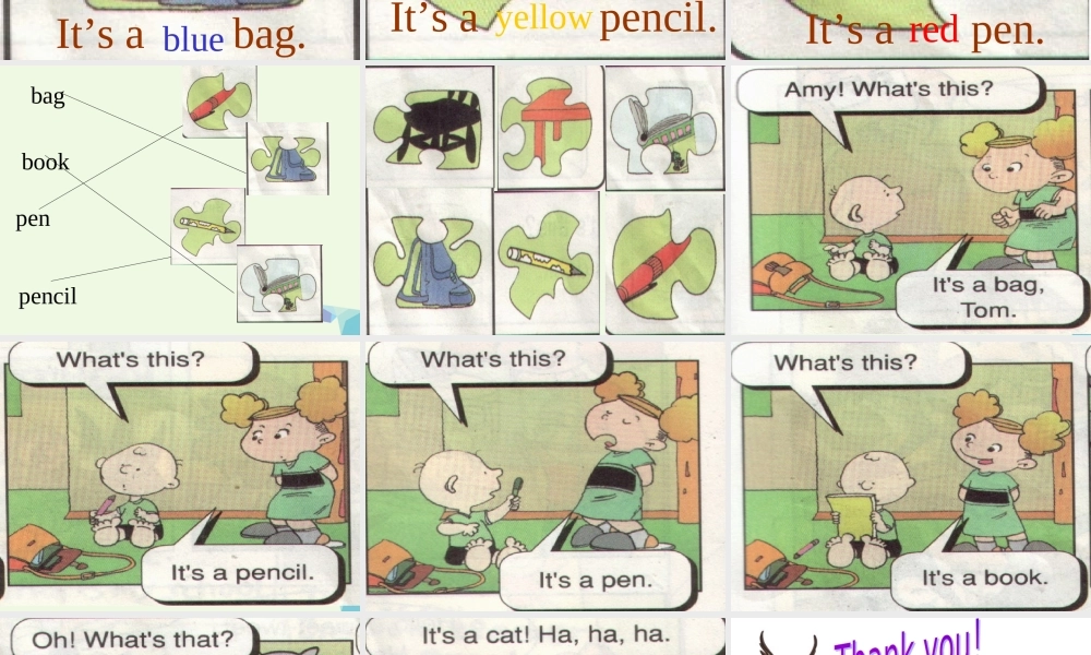 三年级英语上册 Unit 4 What’s This课件3 陕旅版-陕旅版小学三年级上册英语课件