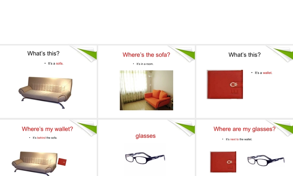 三年级英语上册 Unit 2(4)课件 广东版开心