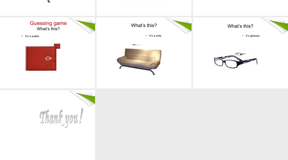 三年级英语上册 Unit 2(4)课件 广东版开心