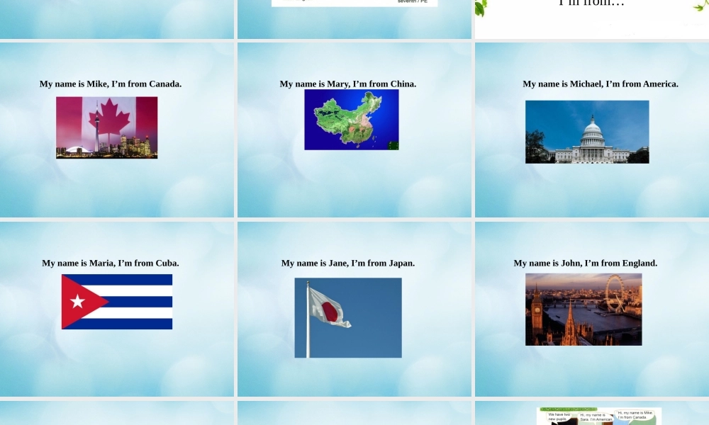 三年级英语上册 Unit 1 September 10th is Teachers’ Day Lesson 2课件 北京课改版-北京课改版小学三年级上册英语课件