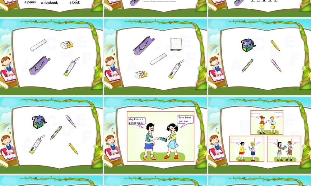 三年级英语上册 Unit 1(17)课件 苏教牛津版