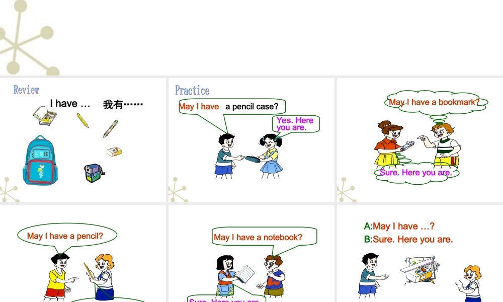 三年级英语上册 Unit 1(18) Part C课件 苏教牛津版