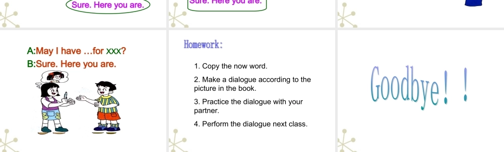 三年级英语上册 Unit 1(18) Part C课件 苏教牛津版