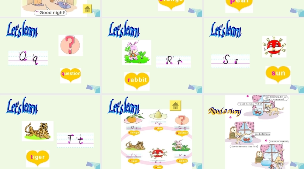 三年级英语上册 Unit 3 Good Morning课件 陕旅版-陕旅版小学三年级上册英语课件