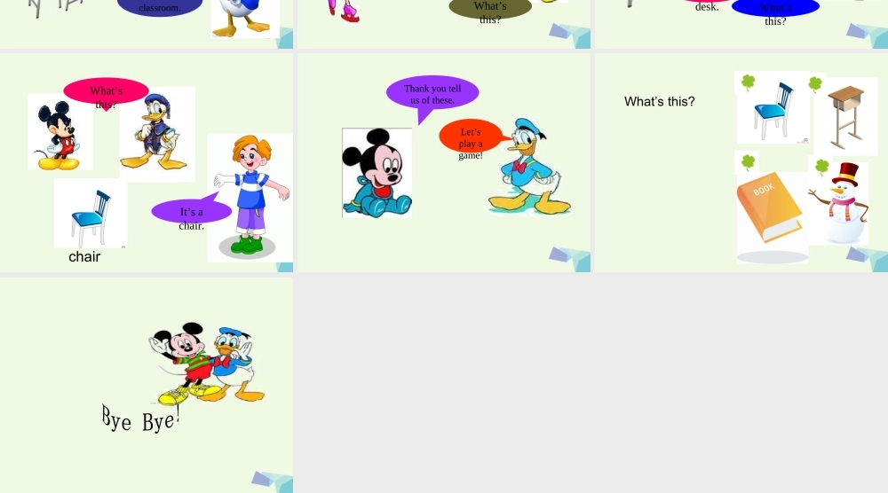 三年级英语上册 Unit 3 Good Morning课件2 陕旅版-陕旅版小学三年级上册英语课件