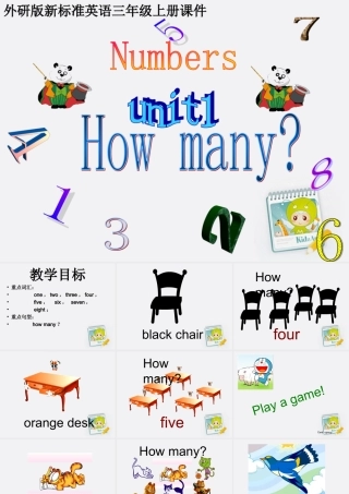 三年级英语上册 module5 unit1课件 外研版