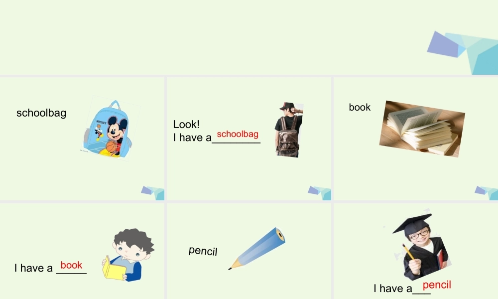 三年级英语上册 Unit 5 Lesson 2 I Have a new pen课件 鲁科版-鲁科版小学三年级上册英语课件