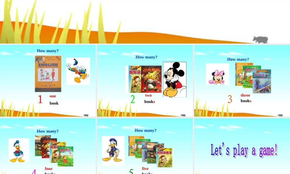 三年级英语上册 nit 1 Lesson 51 2 3 4 课件 冀教版