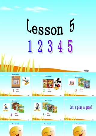 三年级英语上册 nit 1 Lesson 51 2 3 4 课件 冀教版