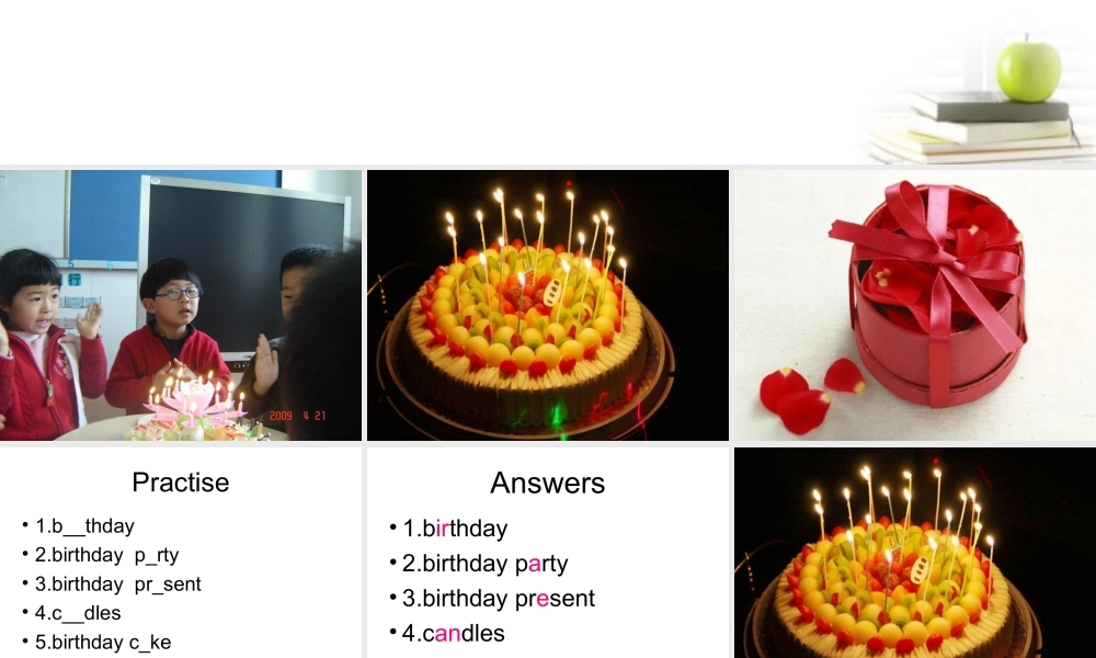 三年级英语上册 Unit 3 Lesson 29(2)课件 冀教版