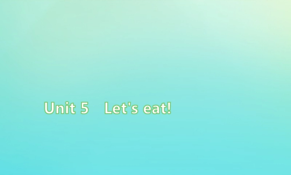 三年级英语上册 Unit 5 Let’s eat Part B周末自主作业练习课件 人教PEP版-人教PEP小学三年级上册英语课件