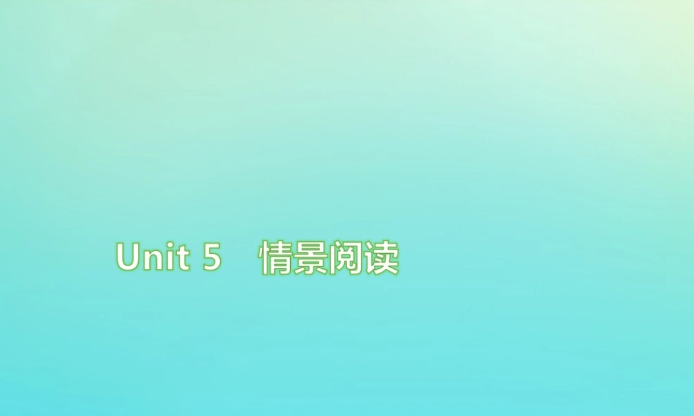 三年级英语上册 Unit 5 Let’s eat情景阅读练习课件 人教PEP版-人教PEP小学三年级上册英语课件