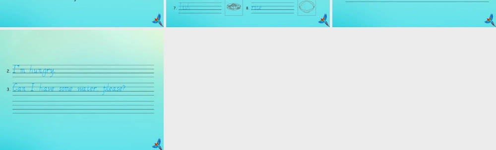 三年级英语上册 Unit 5 Let’s eat情景阅读练习课件 人教PEP版-人教PEP小学三年级上册英语课件