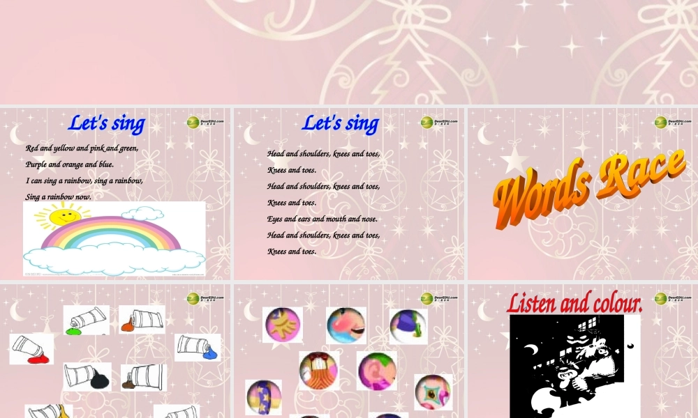 三年级英语上册 recycle 1第二课时课件 人教PEP（标准版）