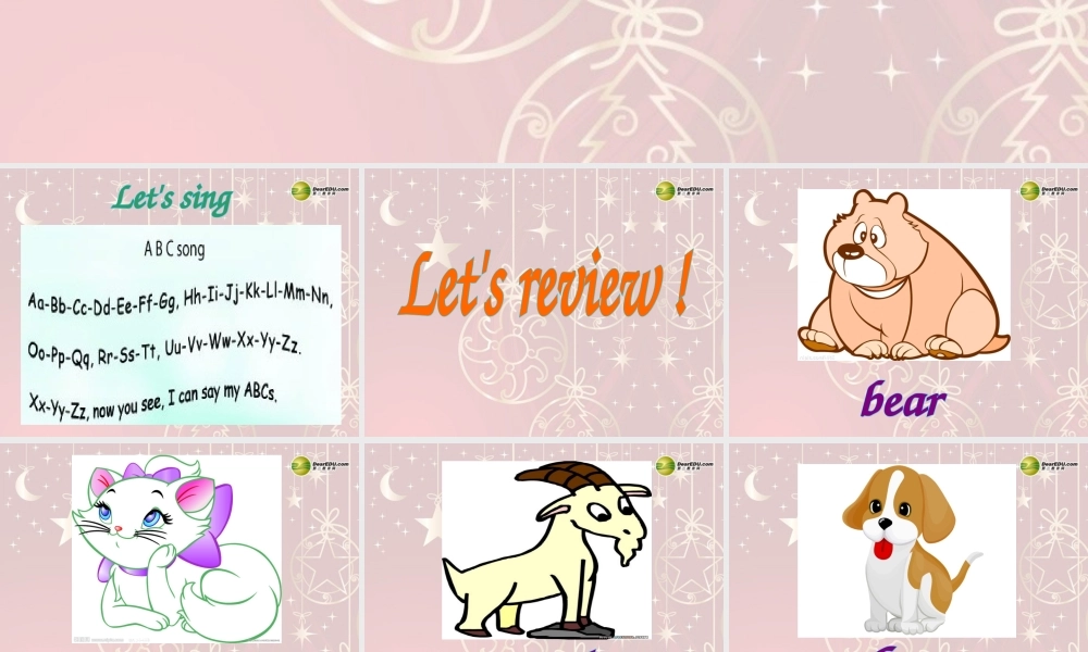 三年级英语上册 recycle 1第三课时课件 人教PEP（标准版）