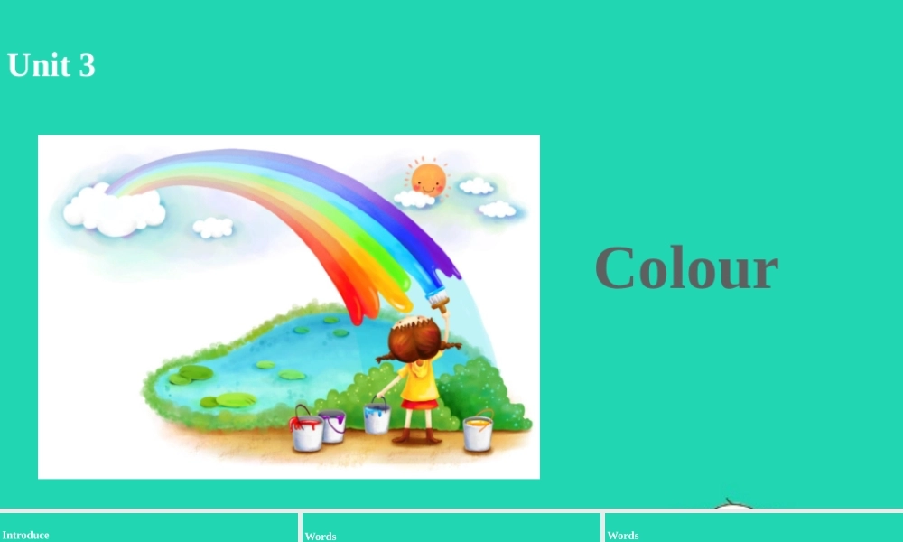 三年级英语上册 Unit 2 Colours（第1课时）课件 人教PEP版-人教PEP小学三年级上册英语课件