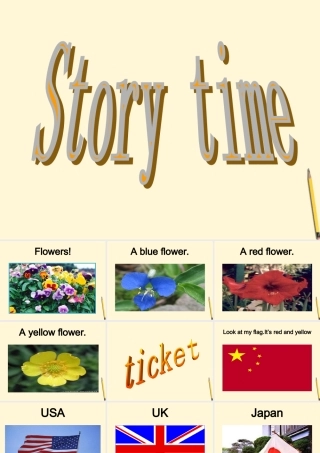 三年级英语上册 Story Time课件 人教新版