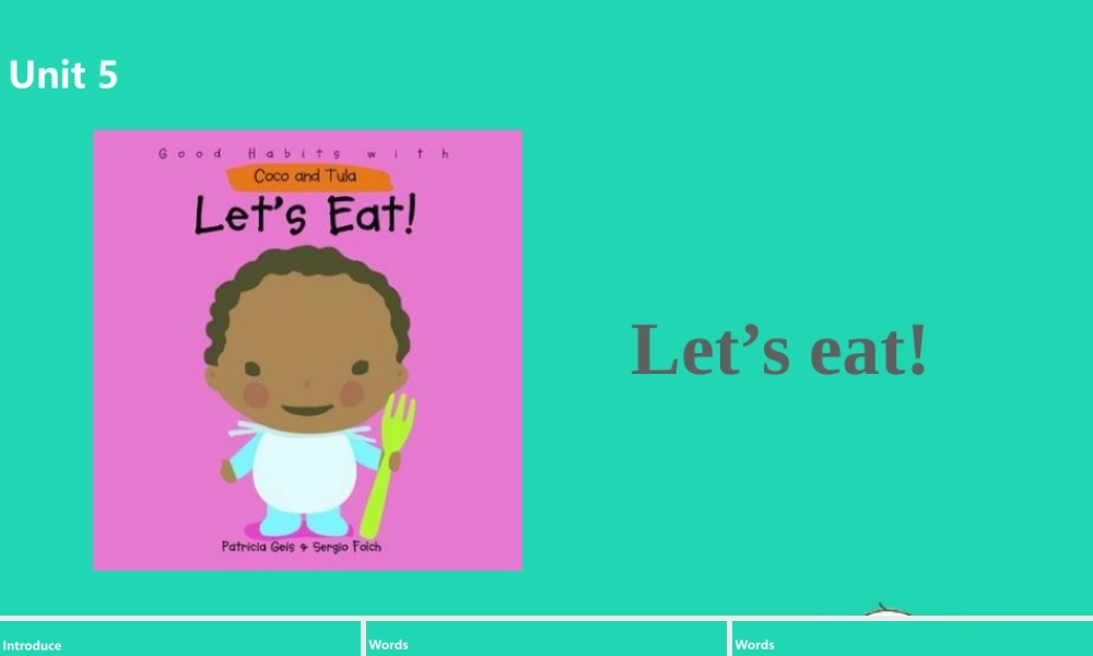 三年级英语上册 Unit 5 Let's eat（第2课时）课件 人教PEP版-人教PEP小学三年级上册英语课件