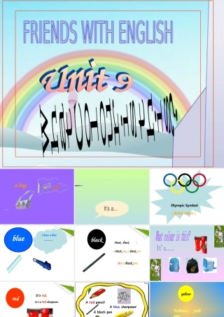 三年级英语上册 unit  9课件 广东版开心