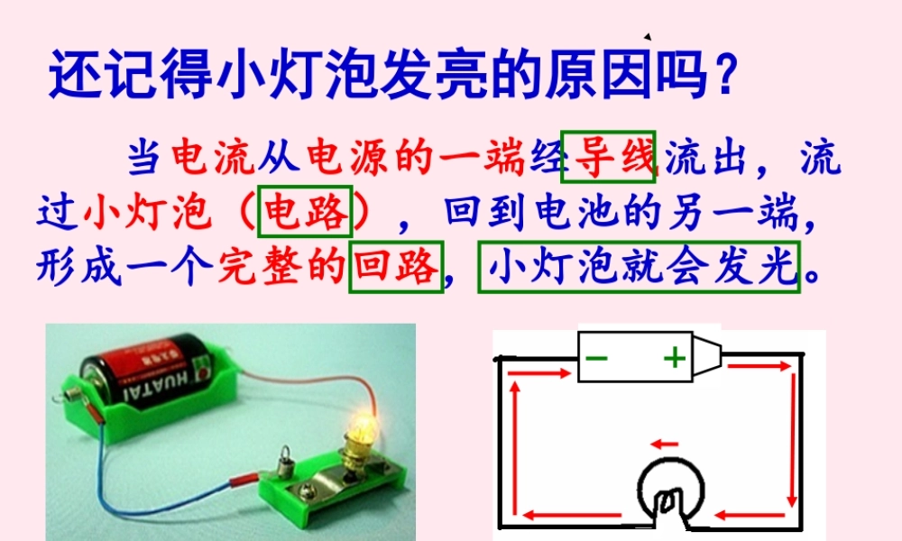 三年级科学下册 第五单元 第21课《我来做个小开关》课件2 鄂教版-鄂教版小学三年级下册自然科学课件
