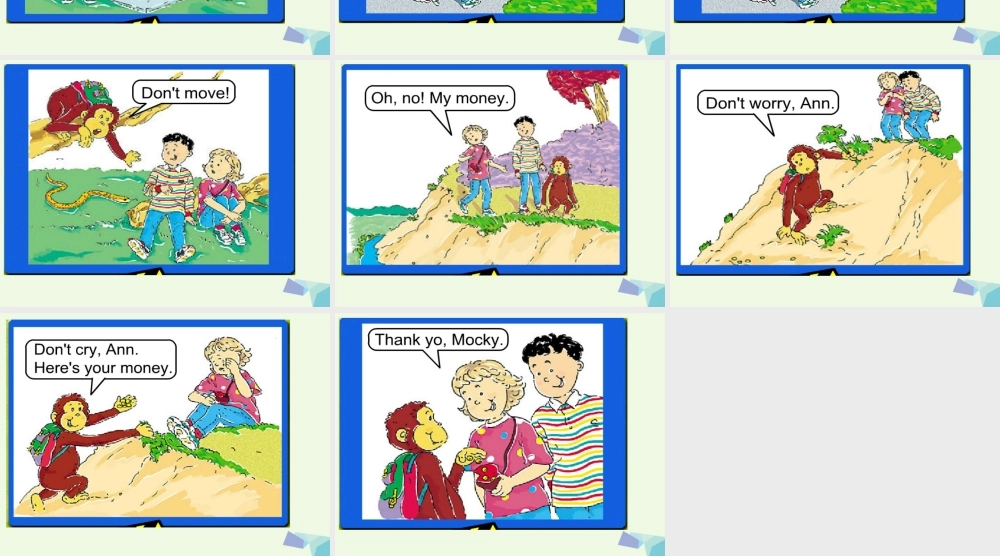 三年级英语上册 Unit 1 Don’t walk课件1 北师大版（一起）-北师大版小学三年级上册英语课件