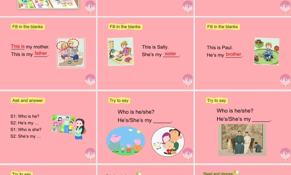 三年级英语上册 Unit 5 My family（第2课时）课件 牛津上海版-牛津上海版小学三年级上册英语课件