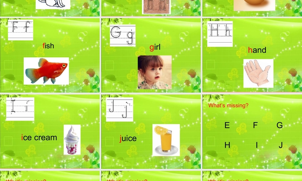 三年级英语上册 Unit 2 Friends and Colours Lesson lesson 8 letters课件 冀教版（三起）-冀教版小学三年级上册英语课件