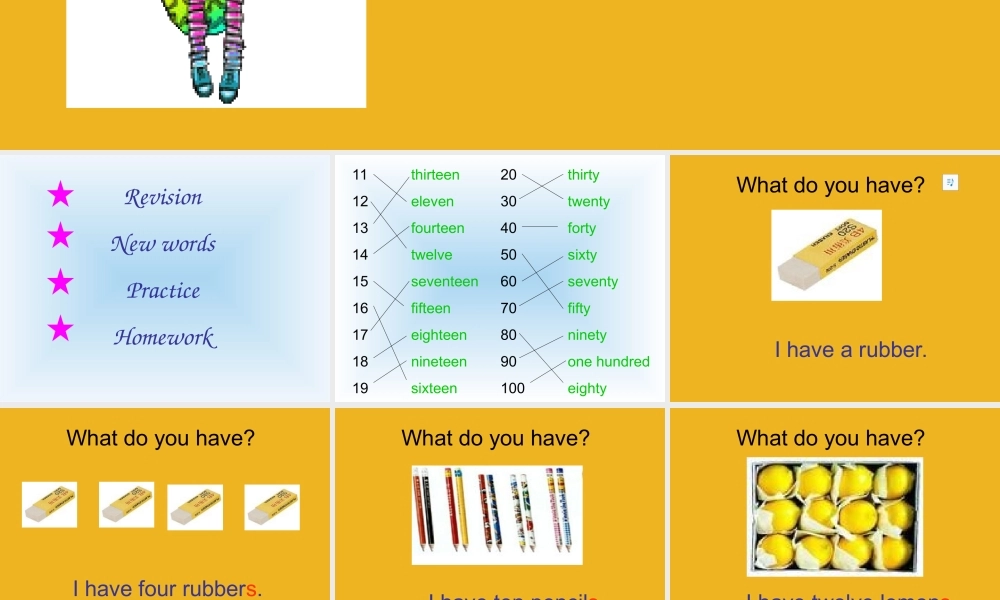 三年级英语上册 Unit 3 My favourite things Part A课件 深港版