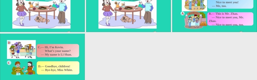 三年级英语上册 Unit 2 How Are You Part C课件 陕旅版（三起）-陕旅版小学三年级上册英语课件