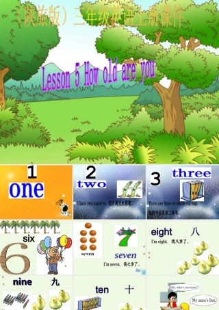 三年级英语上册 Unit 2 How Are You课件1 陕旅版-陕旅版小学三年级上册英语课件