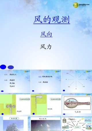 三年级科学下册 风的观测课件2 大象版