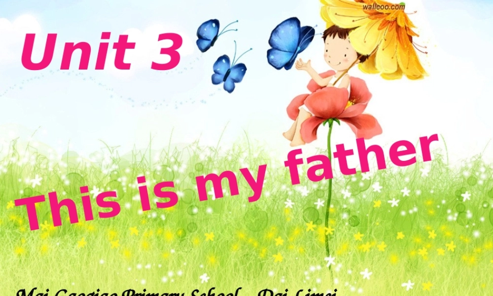 三年级英语上册 Unit 3(2)课件 苏教牛津版