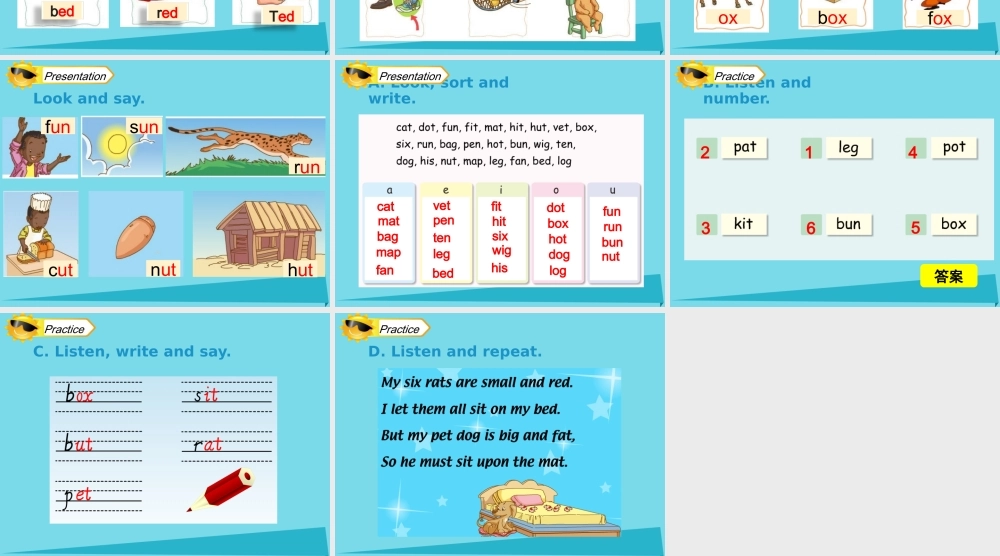 三年级英语上册 Unit 6 Birthdays（Let’s spell）课件 人教新起点-人教新起点小学三年级上册英语课件