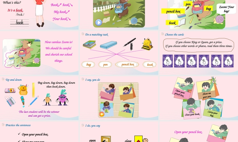 三年级英语上册 Unit 1 Hello Part B 第5课时上课课件+素材 人教PEP